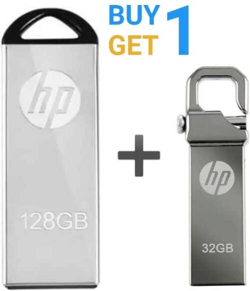 2-v220w-hp-128-original-imahfymhwhhhvhhx.jpeg HP v220w250 128 GB Pen Drive Compatible with Audio Player, Desktop Computer, Gaming Console, Laptop, Mobile, Tablet USB 2.0 Metal Case - Image 1