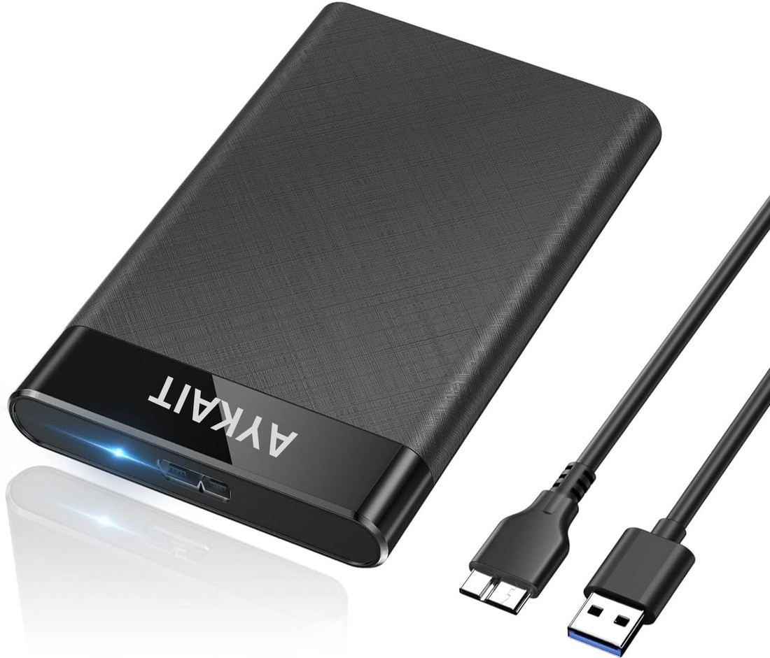 Aykait 1 TB External Hard Disk Drive (HDD)